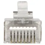 WTYK MODULARNY EKRANOWANY RJ45T-EKRAN*P100 TYP EZ